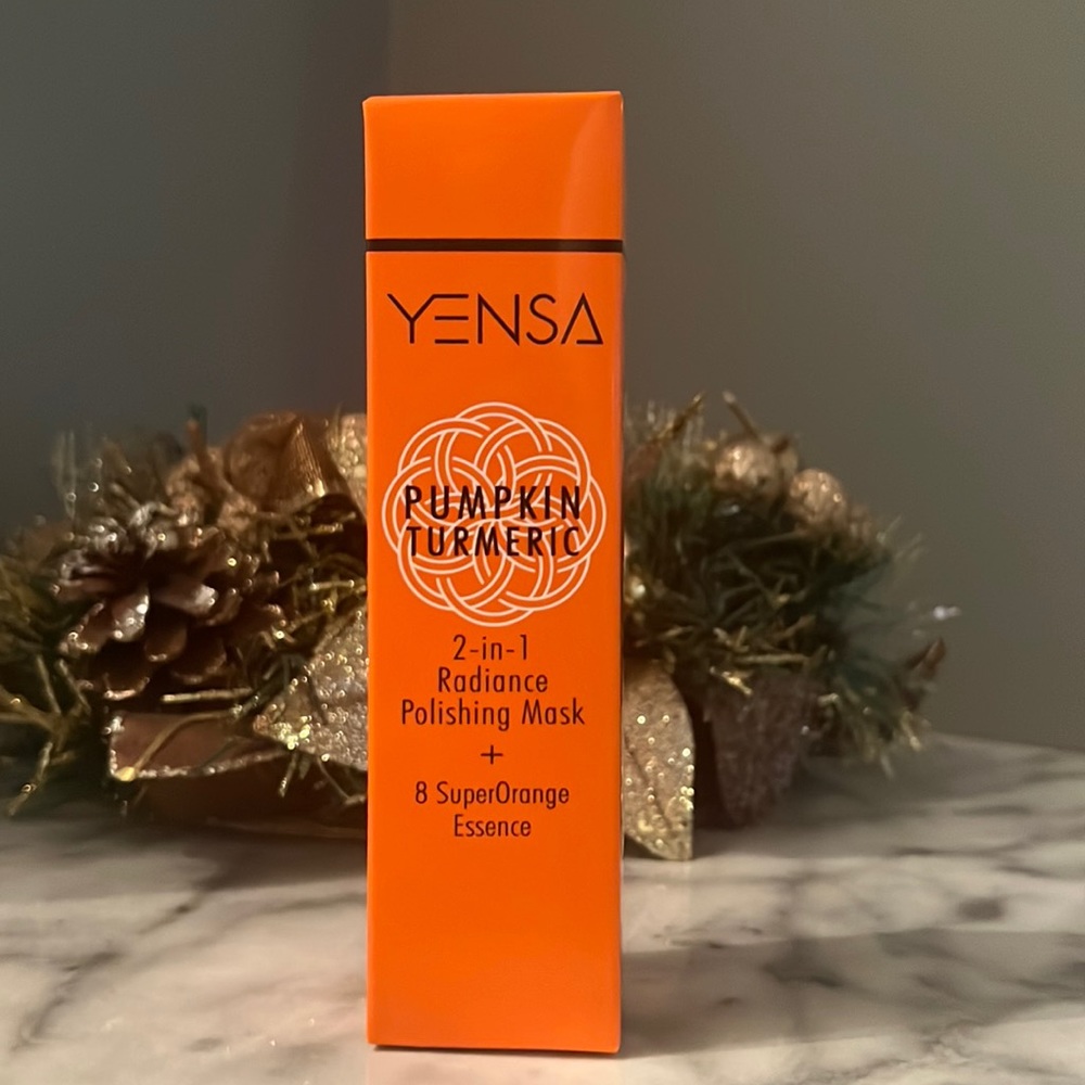 Yensa Pumpkin Turmeric 2 in 1 Radiance Polishing Mask